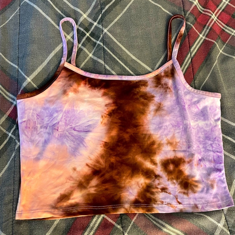 Fashion Nova. Size:L. Color: purple, brown and kinda salmon color!